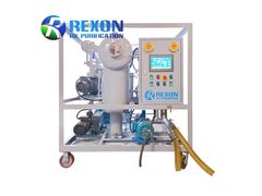 REXON ZYD-50 Double Stage Vacuum Insulating Oil Purification Plant with Digital Gauges